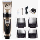 Professional Dog Clippers for Long Thick Hair Rechargeable Electric Clipper Set for Dogs and Cats