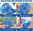 12-Pack Reusable Pet Hair Removers for Washing Machine Cat and Animal Hair