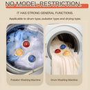 3-Pack Reusable Pet Hair Remover Balls for Cat Hair and Lint