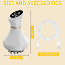 Electric Lymphatic Massager for Deep Cellulite and Body Massage with Display