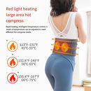 Rechargeable Heating Massage Belt with Warm Compress and Red Light