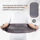 Rechargeable Heating Massage Belt with Warm Compress and Red Light