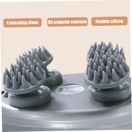 Electric Scalp Massager Cordless Waterproof 3 Modes for Hair and Body Relaxation