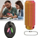 Spiky Fidget Keychain for Anxiety Relief and Finger Pressure Massage