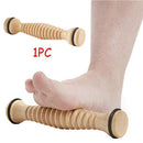 Wooden Foot Massage Roller for Reflexology and Acupressure
