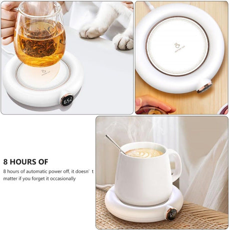 USB Coffee Cup Warmer Plate for Home and Tea Cups