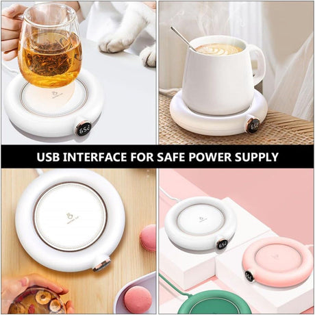 USB Coffee Cup Warmer Plate for Home and Tea Cups