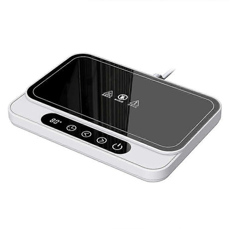 50W Cup Warmer with 9 Temperature Settings for Home and Office EU Plug