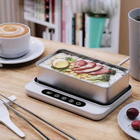 50W Cup Warmer with 9 Temperature Settings for Home and Office EU Plug