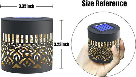 1-Piece Solar Garden Wall Light for Fence and Patio Warm White