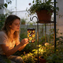 Solar Garden Lights Weatherproof LED Lighting for Backyard Patio Balcony Path and Garage