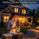 Solar Garden Lights Weatherproof LED Lighting for Backyard Patio Balcony Path and Garage
