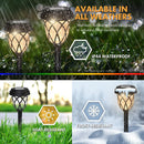 6-Pack Solar Garden Lights Waterproof LED Path Lights