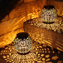 2-Pack Hanging Solar Garden Lights IP65 Waterproof Warm White for Patio and Yard