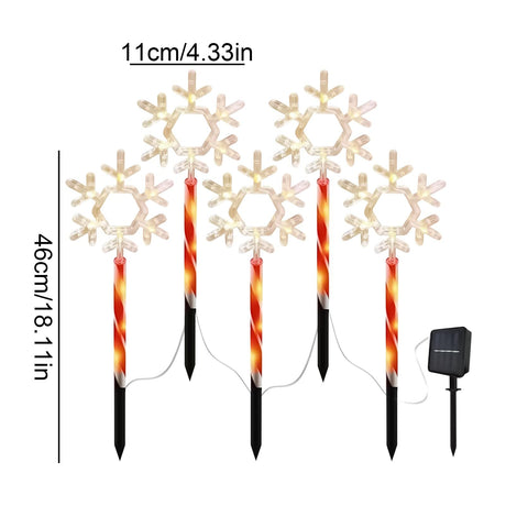 4-Pack Solar Lights for Fences Walls Stairs and Yard Warm White and Multicolor
