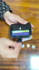 Billfold Retro Wallet & Card Holder | For 11 Cards | Credit Card Holder | With Cash Compartment | Card Holder | Wallet | PU Leather | Men's | Dark Green