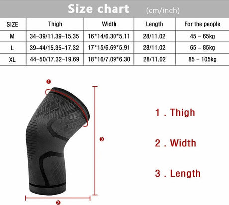 Compression Knee Brace | Knee Support | Knee Protector | Knee Bandage | Knee Support | 1 Piece | Black Green | Size M