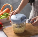 Manual food chopper-Vegetable slicer - Manual wire vegetable chopper Onion slicer for Vegetables and Fruit - 900 ml capacity - manually operated vegetable and meat grinder