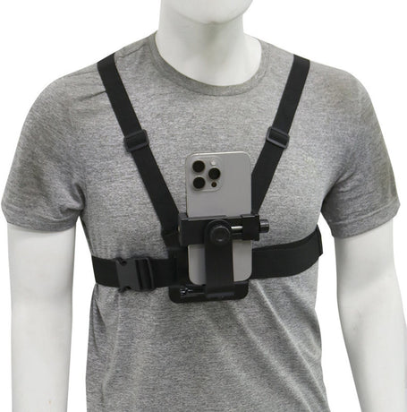 Chest Strap for Camera/Phone – First Perspective, Outdoor/Cycling