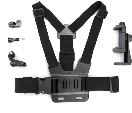 Chest Strap for Camera/Phone – First Perspective, Outdoor/Cycling