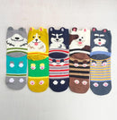Cute and adorable animal pattern socks for women - cat and dog patterns - Christmas and birthday gifts - One Size Fits All
