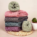 5-pair women's winter socks - extra thick and comfortable winter socks - knitted socks - warm and fun knitted socks - women's gifts