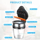 Fruit Slicer - Egg Slicer - Stainless Steel - Suitable for soft fruit - With non-slip base - Quickly make fruit and vegetable salads.