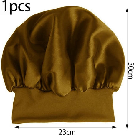 1 Silk sleep cap - men's sleep cap-satin sleep cap- men's hat-Sleep cap - Breathable hair accessory for curly hair - Silk sleep cap