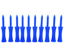 Plastic Golf Tees 100-piece – Blue, 68mm, random color – Golf accessories – Golf set – Golf tee