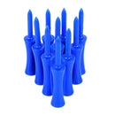 Plastic Golf Tees 100-piece – Blue, 68mm, random color – Golf accessories – Golf set – Golf tee