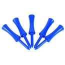 Plastic Golf Tees 100-piece – Blue, 68mm, random color – Golf accessories – Golf set – Golf tee