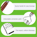 Cheese grater - Grater with handle - Easily grates lemons, vegetables, and cheese - Convenient to use