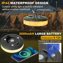 Camping Light String 10 Meters - Ambience Strip - IPX4 Waterproof - Retractable - Rechargeable - Warm White | Outdoor Lighting Garland - Camp Lamp - Camping Lamp - Lights - Light String - Tent Lamp - Rechargeable Camping Lamp With USB C - Outdoor