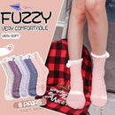 House Socks - 6 Pairs - Women's House Socks - Anti-Slip Socks - Fleece Socks - Thick Socks - One Size - 35-40 - Thick - Bed Socks - Fluffy Socks - Heated Socks - Lined Socks - Winter Socks - Gift Idea