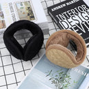 Warm Ear Warmers - Ear Warmer - Classic Winter Ear Warmers - Fleece Ear Warmers - Wraparound Sturdy Soft Comfortable Plush - Fleece Headband - Ear Warmer Hat - Sports Headband Hairband - Cycling Walking Winter Sports - Unisex - Women / Men - Khaki