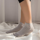 Toe Socks - Women's - Toe Socks - 5 Pairs - Cotton - Yoga Socks - Smooth Toe Seam - No Annoying Seams - Toe Socks - Toesocks - Ladies - Runner Toe Socks - Antibacterial - Breathable - Comfortable Socks