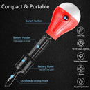 Camping Lamp - 4-Piece - Camping - Creative Adjustable LED Tent Lamp - Portable Camping Lamp - Camp Lamp - Tent Lighting - Lights - IPX4 Waterproof - Bright - Battery Operated Emergency - 4 Lighting Modes - for Outdoor / Fishing / Travel / Camping