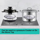 Stainless Steel Steaming Rack - Steamer Basket Pan - Steamer Basket for Vegetables - Vegetable Steamer - Adjustable - Steamer Insert - Steam Flower - Steamer Basket - Foldable Steamer Basket - Dishwasher Safe - Suitable for Vegetables - Suitable for pans
