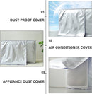 Air Conditioner Cover Outdoor Unit - Air Conditioner Protective Cover - Air Conditioning Covers - Universal Air Conditioner Protective Cover - 86x35x60cm - Waterproof - With Ventilation Flap - Protective Cover for Air Conditioning Main Unit - Air Conditio