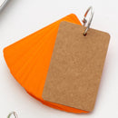 Index Cards - 4 Colors - Flashcards - Flashcards - Vocabulary Cards - Lined - Colorful Learning Cards - Flashcards 200 Pieces - Learning Vocabulary with Rings - Learning Cards - For On the Go - Learning Notes - School Supplies - Home - Office