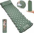 Self-Inflating Sleeping Mat - Self-Inflating with Built-in Foot Pump - 195x60x7 cm - Sleeping Mat - Small Sleeping Mattress - Camping Mattress - Camping Bed - Foldable Guest Mattress - Airbed - Air Mattress - Camping Mattress - Single - Camping, Traveling