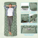 Self-Inflating Sleeping Mat - Self-Inflating with Built-in Foot Pump - 195x60x7 cm - Sleeping Mat - Small Sleeping Mattress - Camping Mattress - Camping Bed - Foldable Guest Mattress - Airbed - Air Mattress - Camping Mattress - Single - Camping, Traveling