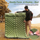 Self-Inflating Sleeping Mat - Self-Inflating with Built-in Foot Pump - 195x60x7 cm - Sleeping Mat - Small Sleeping Mattress - Camping Mattress - Camping Bed - Foldable Guest Mattress - Airbed - Air Mattress - Camping Mattress - Single - Camping, Traveling