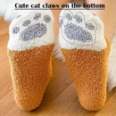 10 Pairs - Socks - Stockings - Socks - Funny Socks - Seamless - Men & Women - Thick - Warming Quality - Cat Claw - Warm Slipper Socks - Winter - One Size