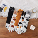 10 Pairs - Socks - Stockings - Socks - Funny Socks - Seamless - Men & Women - Thick - Warming Quality - Cat Claw - Warm Slipper Socks - Winter - One Size