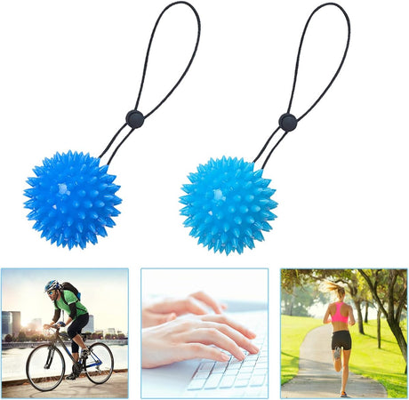 Massage ball - Professional massage balls - Portable Finger trainer - Myofascial ball - Exercise ball - Fitness ball Hedgehog ball - Foot massage - Muscle recovery after running - Massage various areas - Pain relief - 1 piece