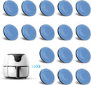 24 Piece Appliance Sliders - Furniture Protection - 19mm - Appliance Slider - Kitchen Appliance Sliders for Countertop Easy to Move and Space-Saving - Anti-Scratch - For Coffee Machines, Air Fryer, Pressure Cookers, Deep Fryer