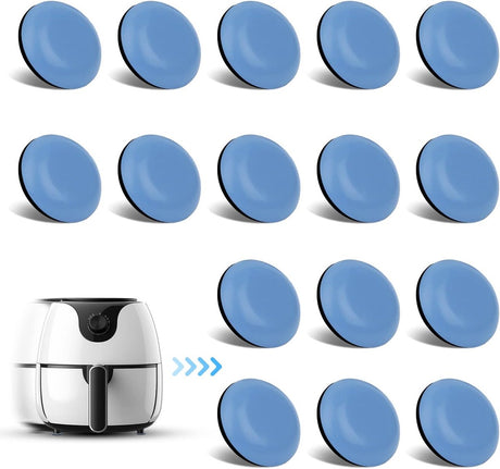 24 Piece Appliance Sliders - Furniture Protection - 19mm - Appliance Slider - Kitchen Appliance Sliders for Countertop Easy to Move and Space-Saving - Anti-Scratch - For Coffee Machines, Air Fryer, Pressure Cookers, Deep Fryer