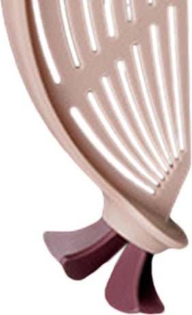 Rice Washer - Colander - Colander for Vegetables - Rice Washing Bowl - Kitchen Colander - Colander for Washing Rice - Vegetable Fruit Pasta Sieve Draining Rack - For Washing and Draining Rice, Fruit, Vegetables, Grains, Beans - Pink