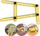Angle Ruler - Quadrilateral Measuring Instrument - Multi-Angle Ruler - Folding Ruler - Multi Angle Angle Meter - Multi-Angle Ruler - Folding Ruler Measuring Ruler - Multi-Angle Measuring Ruler - Multi-Angle Measuring Ruler - Multifunctional - Universal An